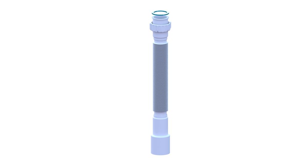 Гибкая труба с гайкой 1 1/2*40-40/50 (1450мм.) GT11145